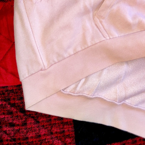 Pink sweater/hoodie with pocket - Picture 4 of 5